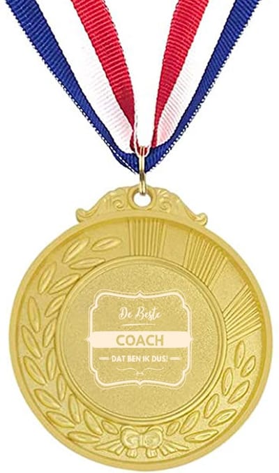 Akyol - de beste coach dat ben ik dus medaille goudkleuring - Coach - sporters - cadeau