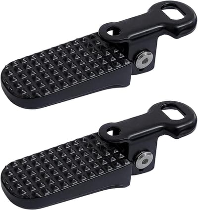 Antislip Voetsteunen van Aluminium voor Fietsen - Opvouwbare Achterpedalen voor Mountainbikes en Vouwfietsen