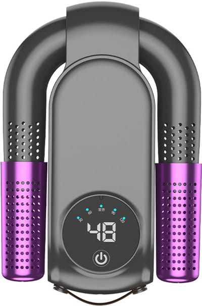NAXSIR schoendroger, antibacterieel, slim touchscreen, timerfunctie, opvouwbare schoendroger