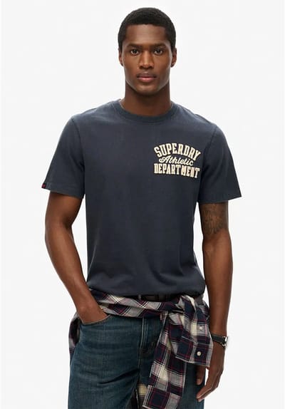 Superdry VINTAGE ATHLETIC TSHIRT Heren T-shirt