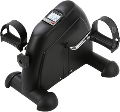 Elektrische Ellips trainer - Pedaaltrainer Onder Bureau - Actief Blijven - 12 Snelheidsniveaus - 40 cm Breed - Zwart