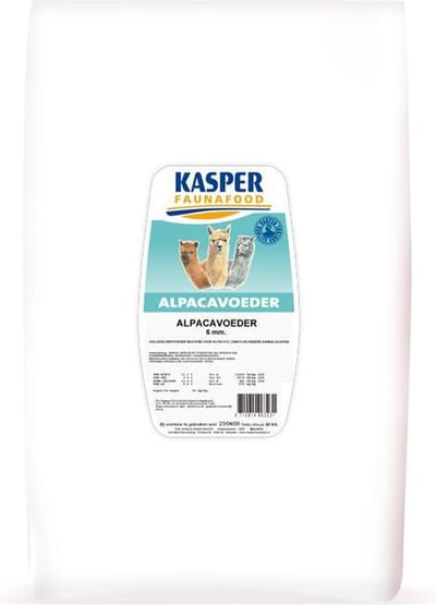 Kasper Faunafood Alpacavoeder - Erfdiervoer - 20 kg