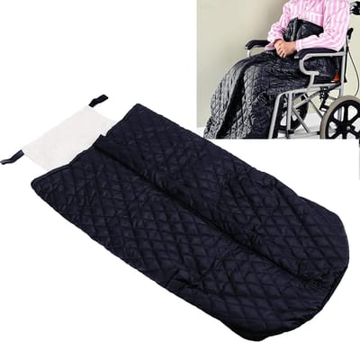 fleece gevoerde, waterdichte en comfortabele rolstoeldeken / rolstoeldeken