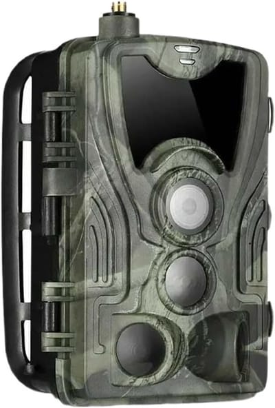 Wildcamera - Trail Camera Fotoval - Dieren Observeren - 4G Live Streaming - 25 x 15 x 15 cm - Zwart