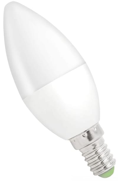 Spectrum LED Kaarslamp E14 1W - 230V - 90 Lumen - 3000K Warm wit - Gezellig licht - Energiezuinig