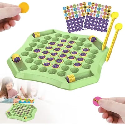 Speelgoed 1PC Dier/Fruit Flip Schaak 54 Kaarten Geheugen Schaakspel Cartoon Logisch Denken Cognitief Dier Leren Schaak Feest Kinderen