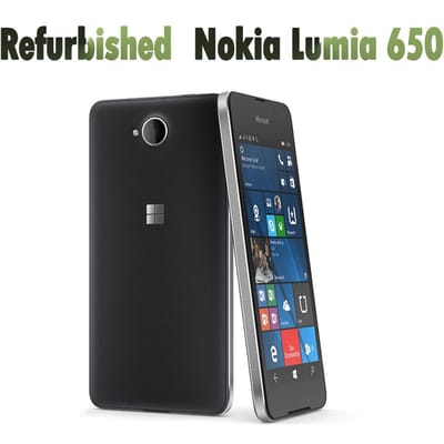 Gereviseerde Nokia ontgrendelde originele Nokia Lumia 650 Quad-core 16 GB ROM 1 GB RAM Dual SIM/enkele sim 4G WIFI GPS 8MP mobiele telefoon Dual SIM Simple Set