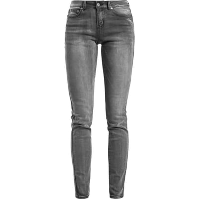 R.E.D. by EMP Jeans - Skarlett in grau mit Waschung - W26L32 tot W34L34 - voor Vrouwen - zwart