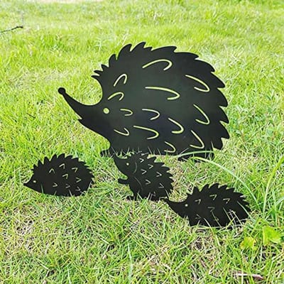 Metalen Haringen in Egelvorm - Set van 4 voor Tuin en Decoratie