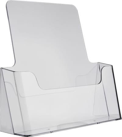 A4 Transparante Tafel Folderhouder / Brochurehouder - Type A4-Transparant