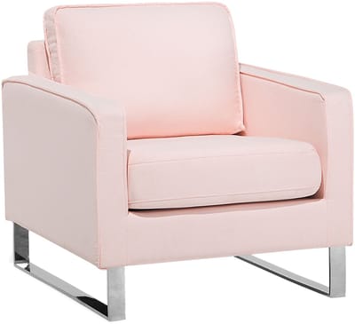 VIND - Fauteuil - Roze - Polyester