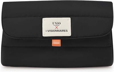 Unio Hamburg x Les Visionnaires toilettas Puffy Unio Cosmetic Bag Black zwart