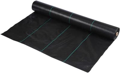 Scheurvast Worteldoek - Tuindoek Onkruid - Onkruid Weren - Lucht Waterdoorlatend - 90 g/m² - Zwart