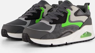 Skechers UNO GEN1 - COLOR SURGE Jongens Sneakers - Charcoal