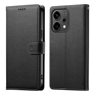 Mocaa Oppo Reno14 F(S) 5G Slim-Fit Bookcase Zwart
