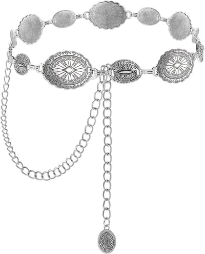 Halloween Taille Halsketting Riemen voor Dames - Western Outfit, Cowgirl Mode en Boho Accessoires voor Feestjes en Concerten