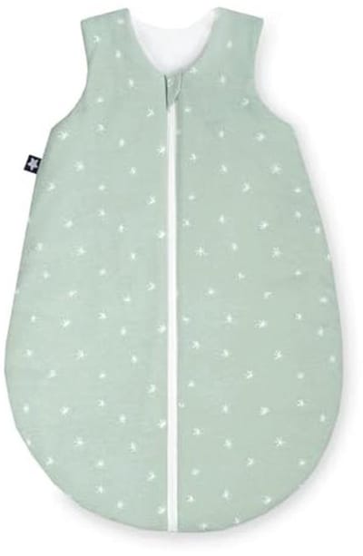 Zomer Slaapzak Jersey 0.5 Tog voor Baby's, Wasbaar op 60 °C, OEKO TEX Standard 100, Maat 56/62