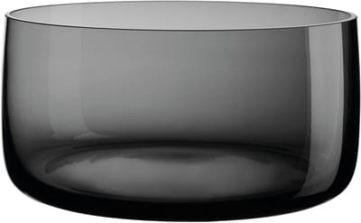 ASA Selection schaal Ajana, decoratieve schaal, glas, glanzend grijs, 21,5 cm, 88043009