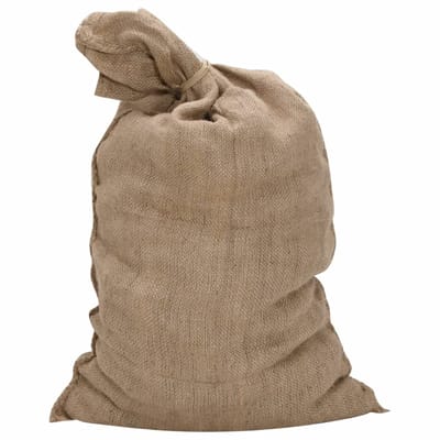 vidaXL - Jutezakken - 10 - stuks - 340 - g/m² - 60x105 - cm - 100% - jute