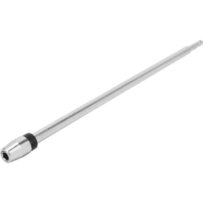 Schroefbithouder Magnetisch Zilver Koolstofstaal 14in Zeskantschacht 300mm Lengte voor Elektrische Boormachine