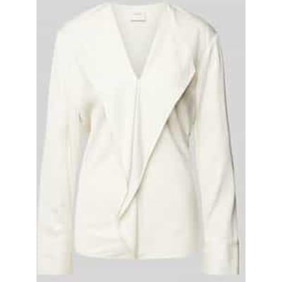 Regular fit blouse met volants