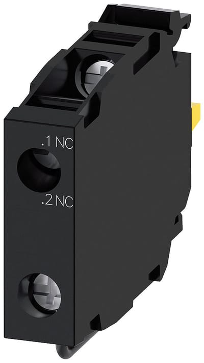 Siemens 3SU1400-1AA10-1HA0 Contactmodule Voor frontbevestiging 1x NC Contact element 1 stuk(s)