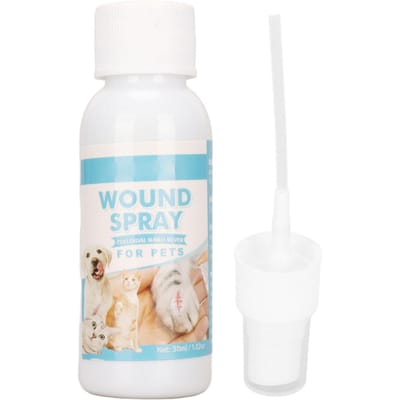 30ml Wondspray voor Huisdieren Voorkom Wondinfectie Bevorder Wondgenezing Huidverzorgingsspray voor Katten