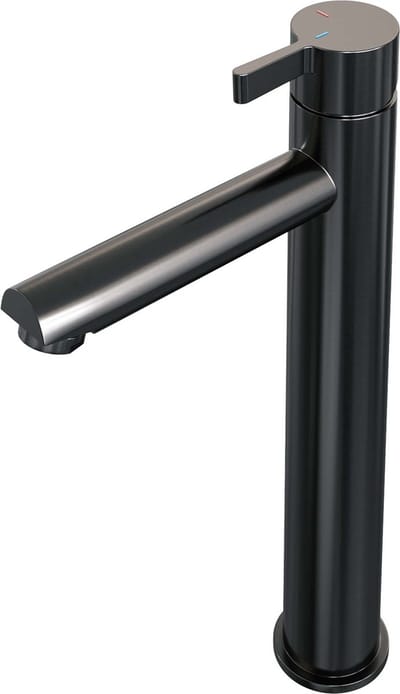 Brauer Gunmetal Edition Wastafelmengkraan opbouw - hoog - model E PVD - geborsteld gunmetal