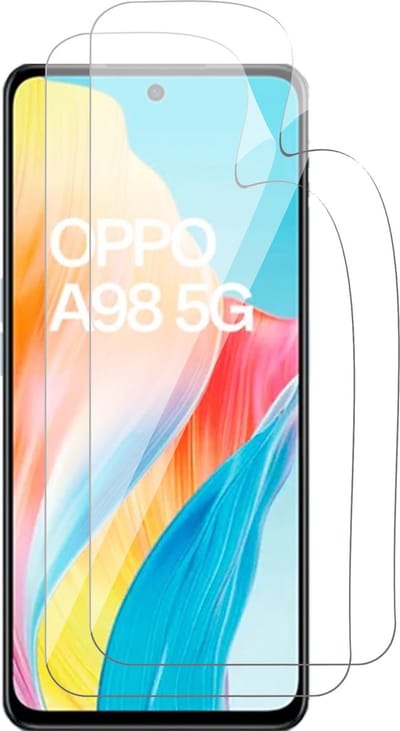 Screenprotector geschikt voor Oppo A98 - 2x FlexGuard Screen Protector