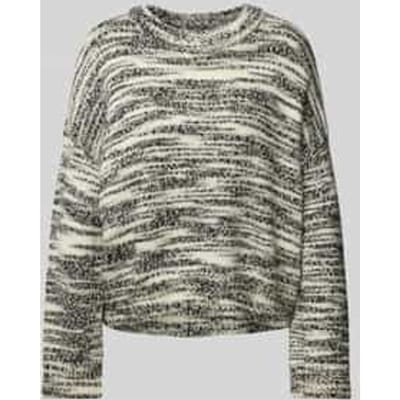 Gebreide pullover met ronde hals, model 'Annasol'