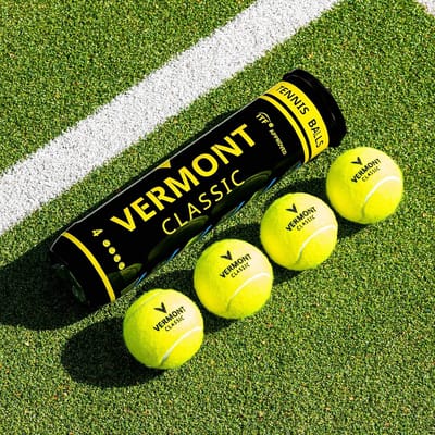 ITF Goedgekeurde Tennisballen met DuraCore Rubber en Hoog Zichtbare Woven Doek