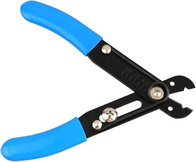 Draadstripper Tang - Kniptang Stripper - Kabels Strippen - Precisie Draadstripgat - Niet gespecificeerd - Blauw