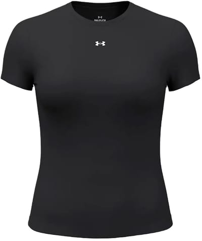 Under Armour Motion Fitted T-shirt Met Korte Mouwen Zwart XS Vrouw