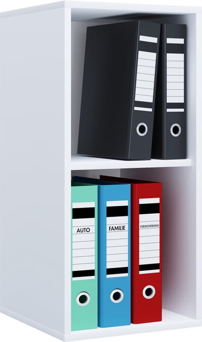 Houten kantoorstandaard plank boeken mappen archief plank boekenplank Lona l 2f