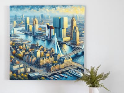 Kunstprint | Wanddecoratie | Dibond | 50 × 50 cm