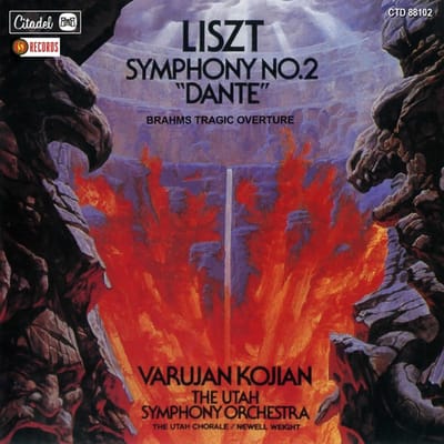 Utah Symphony Orchestra, Varujan Kojian, Utah Choral - Liszt: Symphony No. 2 'Dante'/Brahms: Tragic Overture (CD)
