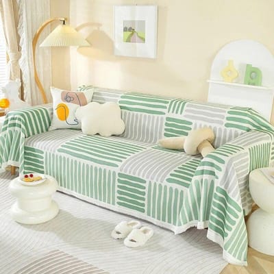 Nordic Sofa Handdoek Multifunctioneel Modern en Eenvoudig Sofa Hoes Doek Dubbelzijdig Sofa Hoes Deken Anti-kat Krab Sofa Hoes 180x90cm 1pcs
