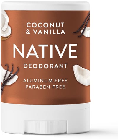 Native Aluminiumvrije Mini Deodorant in Reisformaat - Kokosnoot & Vanille 14g