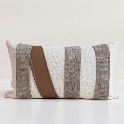 30X50CM Beige Sierkussenhoes Moderne Lichte Luxe Homestay Taillekussenhoes Decor Huis Decoratieve Kussensloop 30x50cm gray