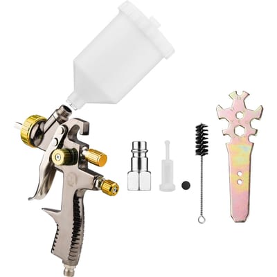 Kit de pistolet de pulvérisation d'air LVLP 1.8mm, tasse de fluide 600cc, alimentation par gravité, pulvérisateur de peinture à Air, Mini portable 1.8mm