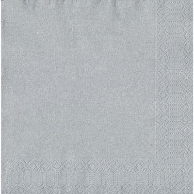 Duni Servetten - 33x33cm - Silver