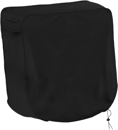 Slanghaspelhoes - Tuinslang Beschermhoes - Buiten Opslag - Waterdicht Oxford Materiaal - 60x45x60 cm - Zwart