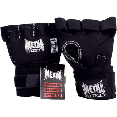 Gel onderhandschoenen Metal Boxe shock