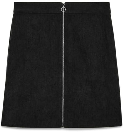Vero Moda Shorts rok VMVIENNA High waist Corduroy Midi-rok