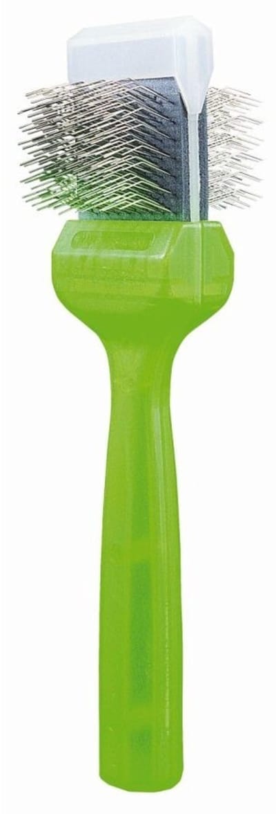 Activet Borstel - Zacht Groen, Dubbelzijdig, Flexibele Borstelkop - 20x5x5 cm