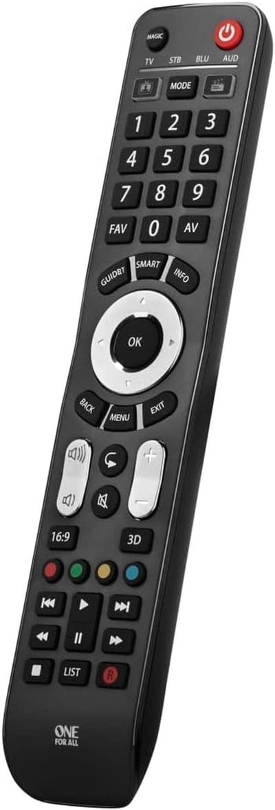 Universele Afstandsbediening met Leerfunctie voor TV, STB en Audio Apparaten