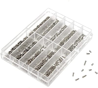 Dailygoods - Set van 600 Horloge Back Cover Schroeven voor Reparatie