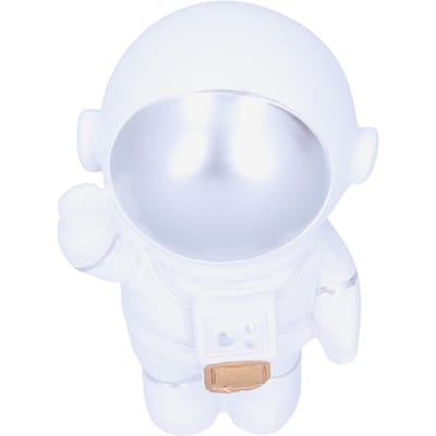 Astronaut Figuur Beeld Ruimtevaarder Actie Kleine Sculptuur Verjaardagscadeau Decoratie Huisdecoratie Zilver zilver