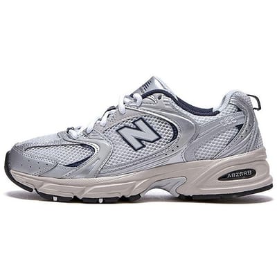 New Balance 530 Baskets unisexe gris acier argent blanc marine MR530KA 37 gray