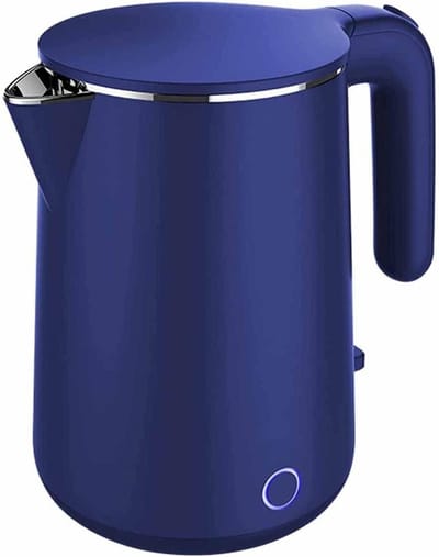 Waterkoker - Theeketel Warmhoudkan - Dranken Warm Houden - Vacuümwarmte-Isolatie - 15 Liter - Blauw
